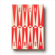 Buy Printworks Classic Art of Backgammon-Red Cream