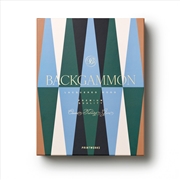 Buy Printworks Lacquered Backgammon-Blue