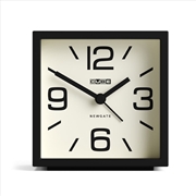 Buy Newgate Cube Mantel Clock-Black