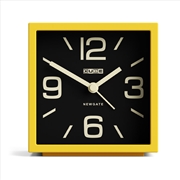 Buy Newgate Cube Mantel Clock-Citrus Yellow