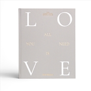 Buy Printworks Photo Album-All You Need Is Love-Grey