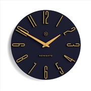 Buy Newgate Empire State Wall Clock-Petrol Blue