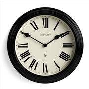 Buy Newgate Notting Hill Wall Clock-Black
