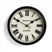 Buy Newgate Spitalfields Wall Clock-Black