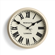 Buy Newgate Spitalfields Wall Clock-Vanilla Cream