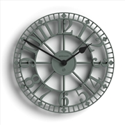 Buy Newgate Warehouse Wall Clock-Asparagus Green
