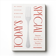 Buy Printworks Recipe Book Todays Special-Red White