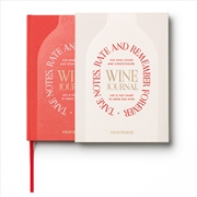 Buy Printworks Wine Tasting Journal-Beige Red