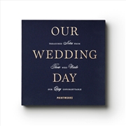Buy Printworks Wedding Guest Book-Dark Blue