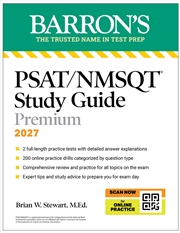 Buy PSAT/NMSQT Premium Study Guide, 2027: 2 Practice Tests + Comprehensive Review + 200 Online Drills