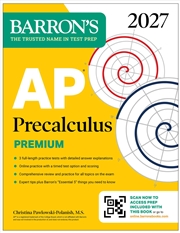 Buy AP Precalculus Premium, 2027: Prep Book with 3 Practice Tests + Comprehensive Review + Online Practi