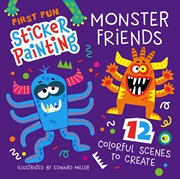 Buy First Fun Sticker Painting: Monster Friends