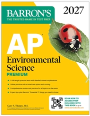 Buy AP Environmental Science Premium, 2027: Prep Book With 5 Practice Tests + Comprehensive Review + Onl