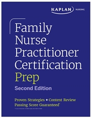 Buy Family Nurse Practitioner Certification Prep with Case-Based Review and Diagnostic Practice for the 