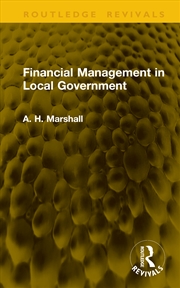 Buy Financial Management in Local Government