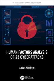 Buy Human Factors Analysis of 23 Cyberattacks