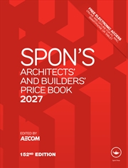 Buy Spon's Architects' and Builders' Price Book 2027