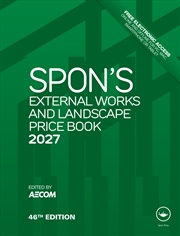 Buy Spon's External Works and Landscape Price Book 2027