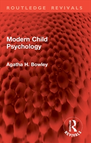 Buy Modern Child Psychology