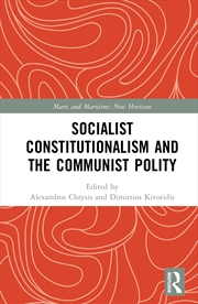 Buy Socialist Constitutionalism An