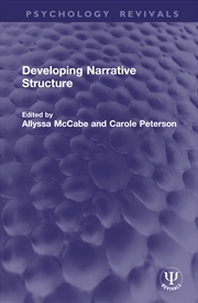 Buy Developing Narrative Structure