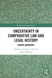 Buy Uncertainty In Comparative Law