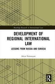 Buy Development of Regional International Law