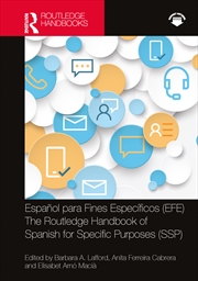 Buy Español para Fines Específicos (EFE) / The Routledge Handbook of Spanish for Specific Purposes (SSP)