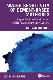 Buy Water Sensitivity of Cement-Based Materials