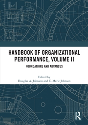 Buy Handbook Of Organizational Per
