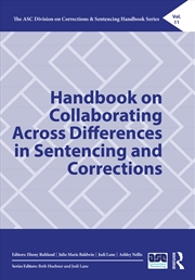 Buy Handbook on Collaborating Across Differences in Sentencing and Corrections