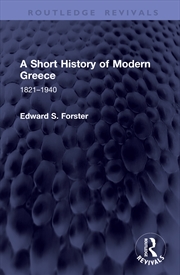 Buy A Short History of Modern Greece