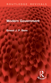 Buy Modern Government
