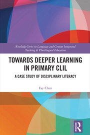 Buy Towards Deeper Learning in Primary CLIL