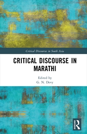 Buy Critical Discourse in Marathi