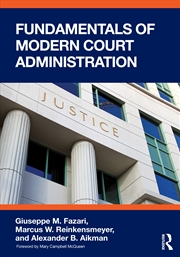 Buy Fundamentals of Modern Court Administration