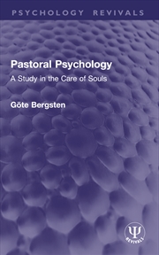 Buy Pastoral Psychology