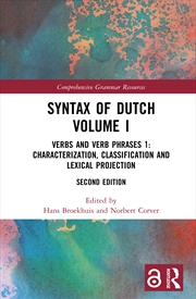 Buy Syntax of Dutch Volume I