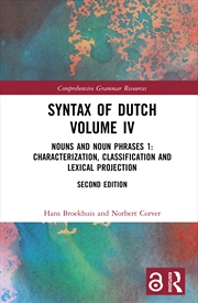 Buy Syntax of Dutch Volume IV