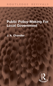 Buy Public Policy-Making For Local
