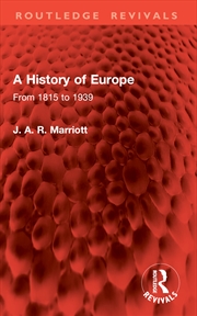 Buy A History of Europe