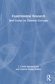 Buy Experimental Research