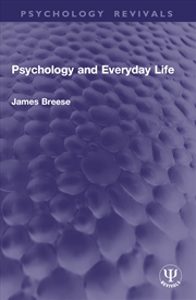 Buy Psychology and Everyday Life
