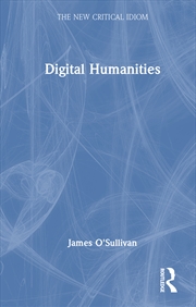 Buy Digital Humanities
