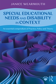 Buy Special Educational Needs and Disability in Context