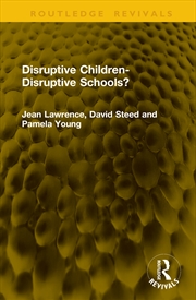 Buy Disruptive Children-Disruptive Schools?