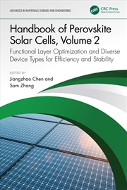 Buy Handbook of Perovskite Solar Cells, Volume 2