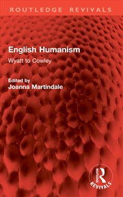 Buy English Humanism