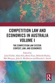 Buy Competition Law And Economics