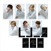 Buy Bts - Bts X Vt Photocard Set With Printed Signature (7Ea) Black Ver